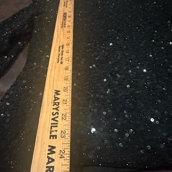 Laurence Kazar Black Sequin Blouse - Picture 5 of 8